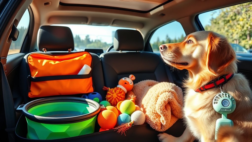 pet toys and calming aids