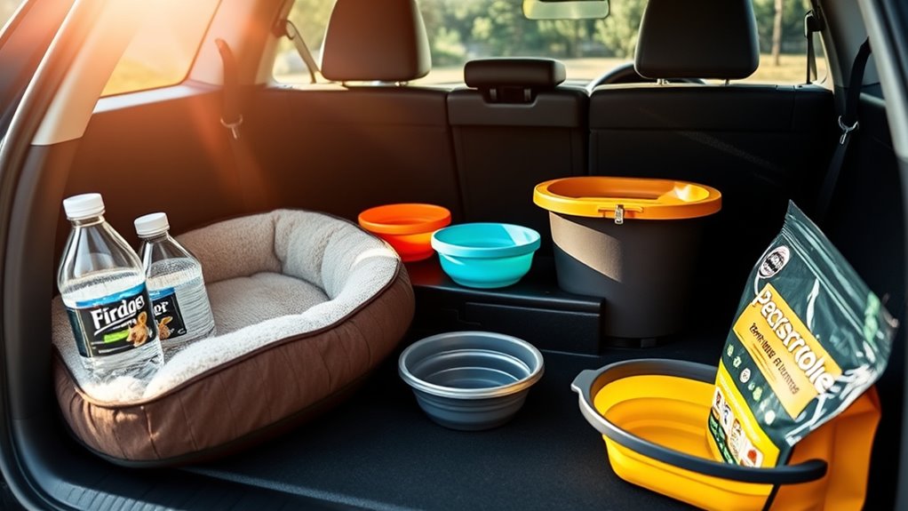 pet travel feeding essentials