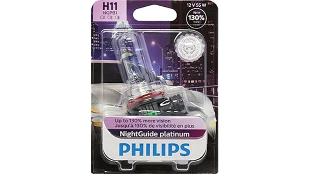 philips h11 nightguide platinum