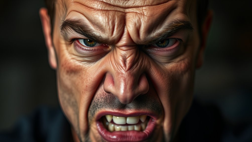 physical signs of anger