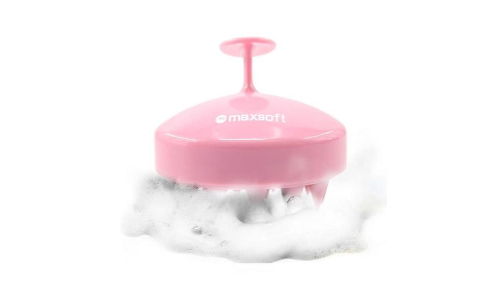 pink maxsoft scalp brush