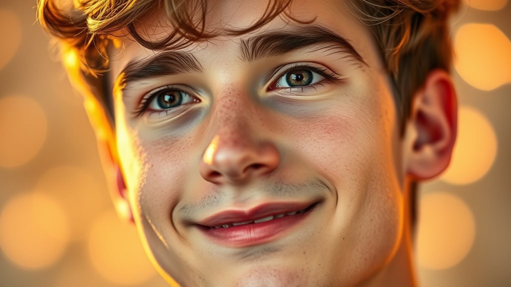 playful emoji hints romantic interest