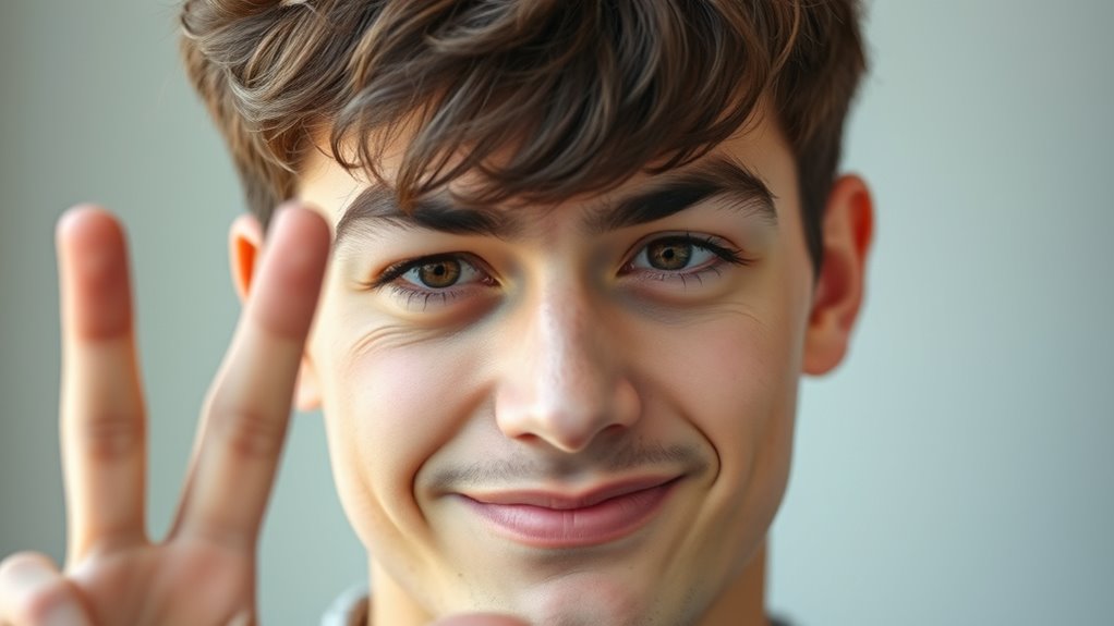 playful teasing emoji signals joking