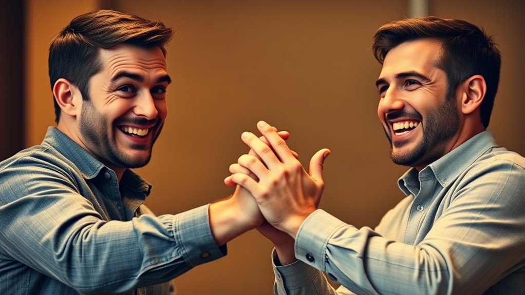 playful teasing with emojis