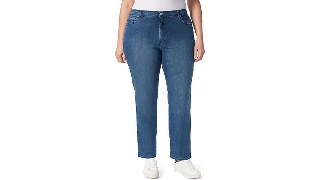 plus size high rise jeans