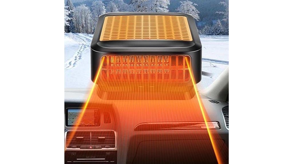 portable 12v car warmer