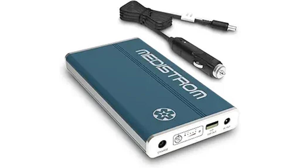 portable battery with car charger