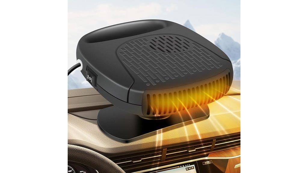 portable car heater with fan