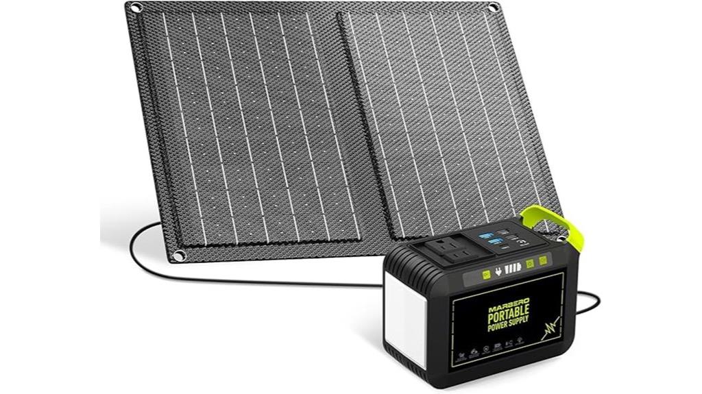 portable solar power generator