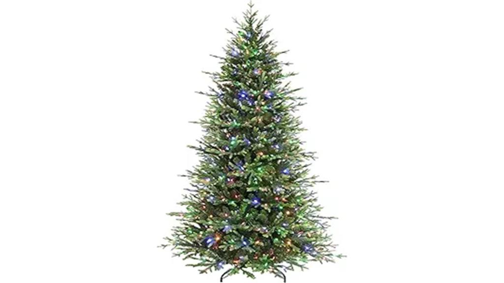 prelit 7 5 ft christmas tree