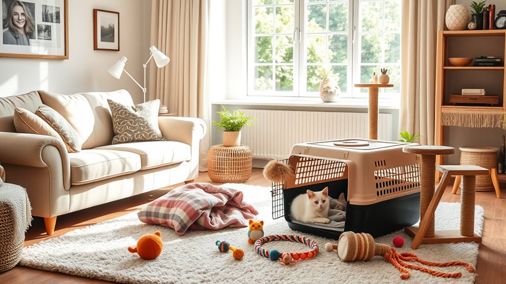 prepare home for new cat