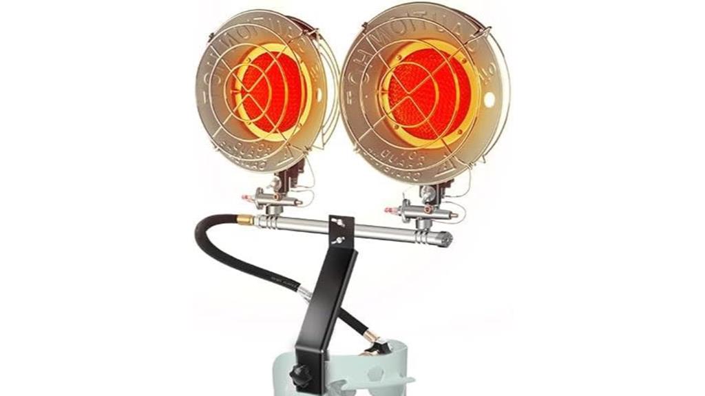 propane tank top heater