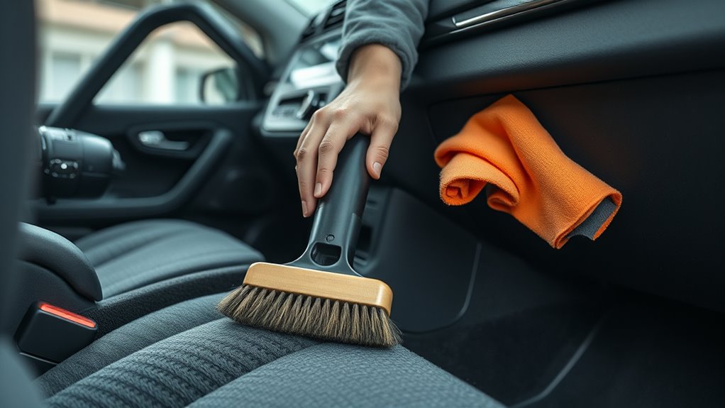 proper interior brushing techniques