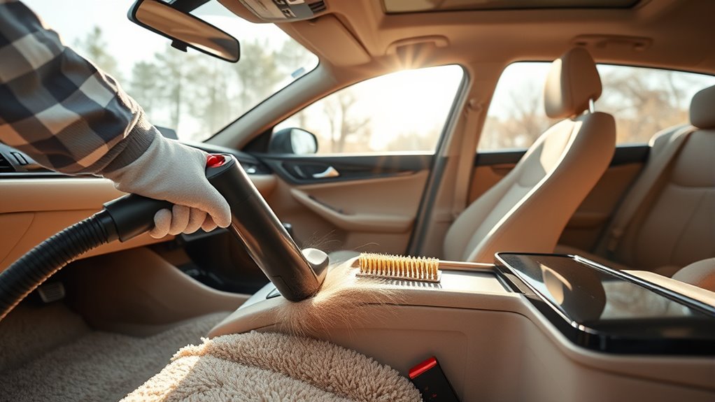 proper interior vacuuming techniques