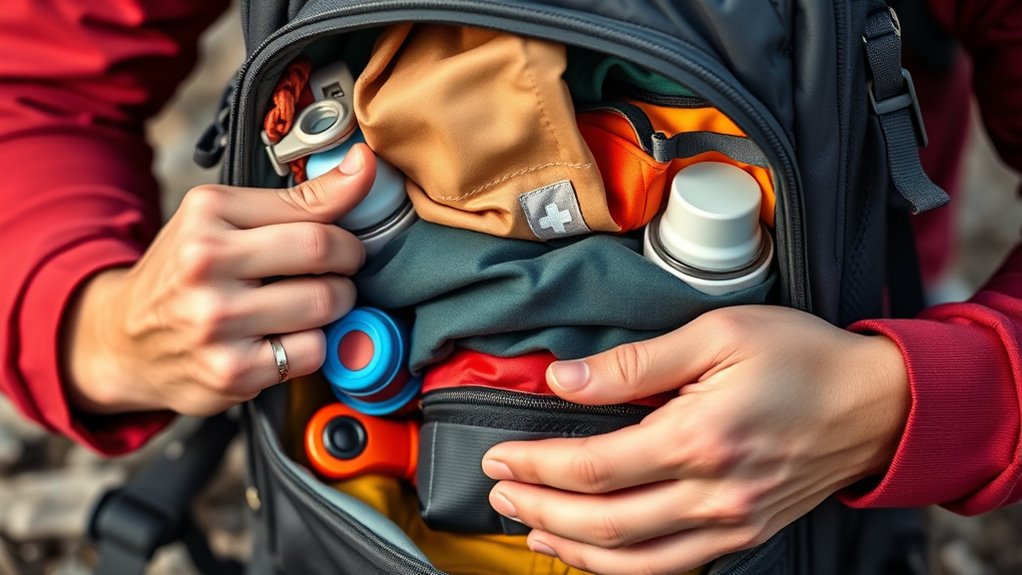 proper pack load distribution