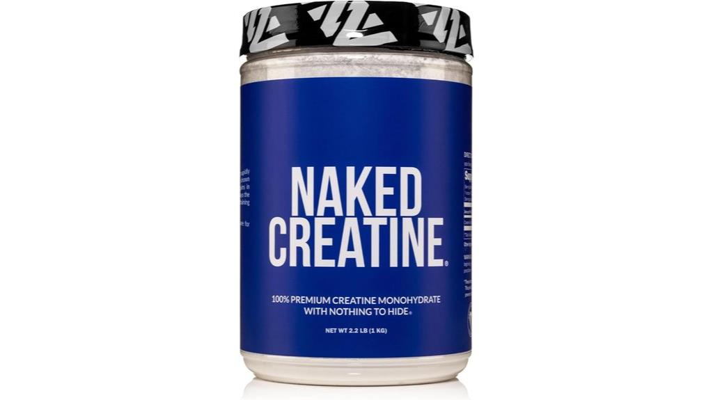 pure creatine monohydrate powder