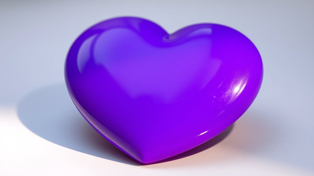 purple heart symbol meaning