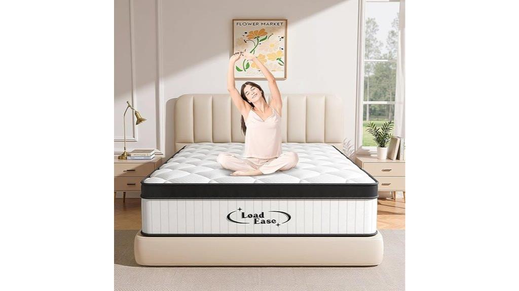 queen sized hybrid mattress