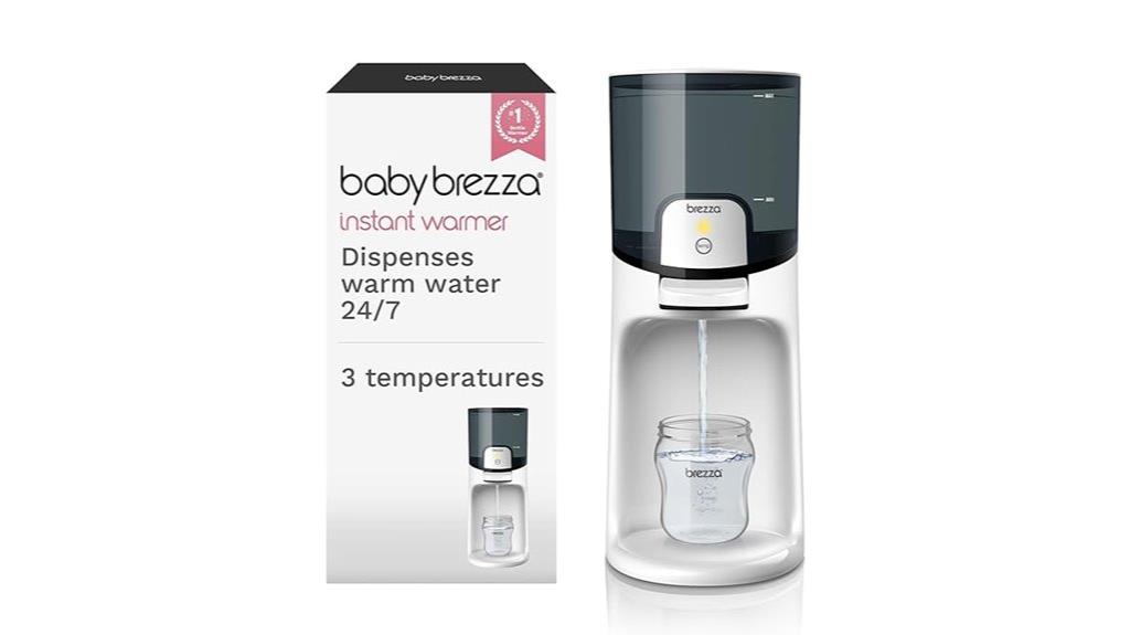 quickly heats baby bottles