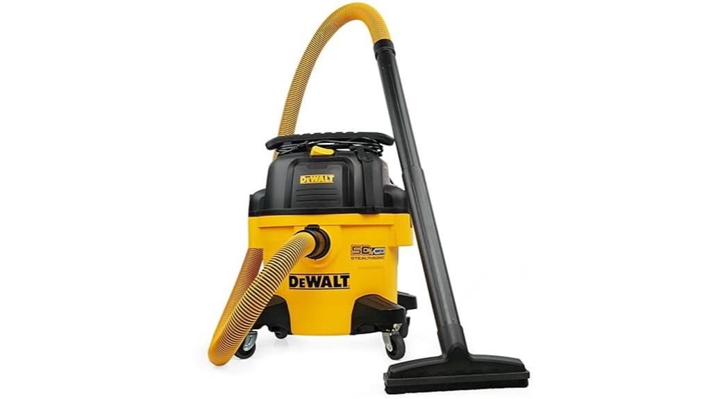 quiet 6 gallon dewalt vacuum