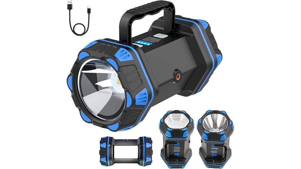 rechargeable camping lantern with 8 light modes