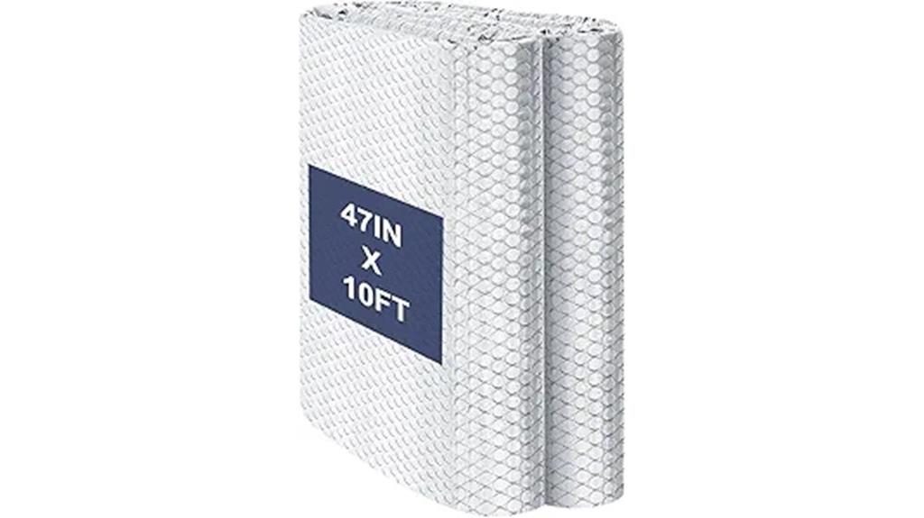 reflective bubble insulation foam