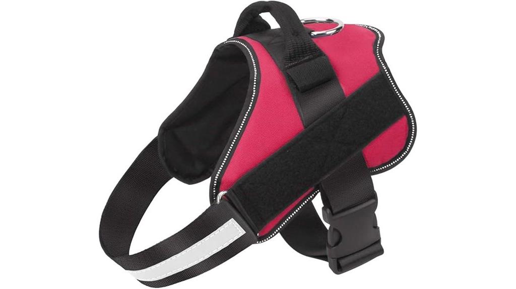 reflective outdoor dog harness