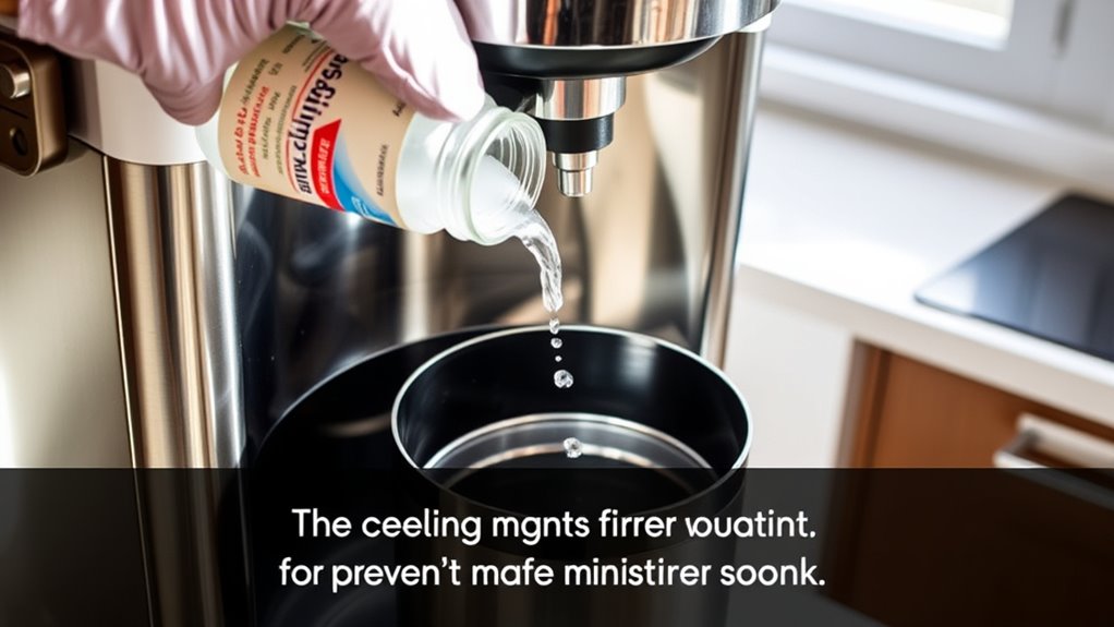 regularly descale your coffee maker