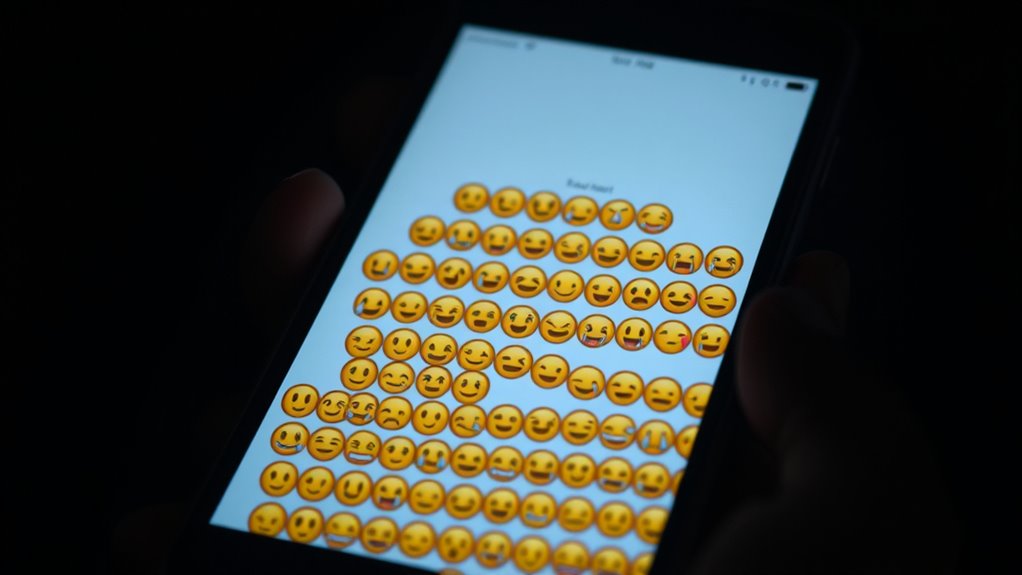 repeated emojis reinforce emotions