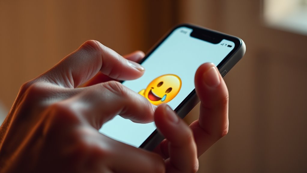 respond empathetically to emoji