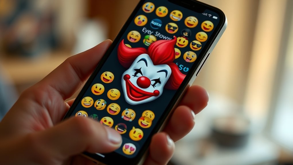 respond thoughtfully to emoji