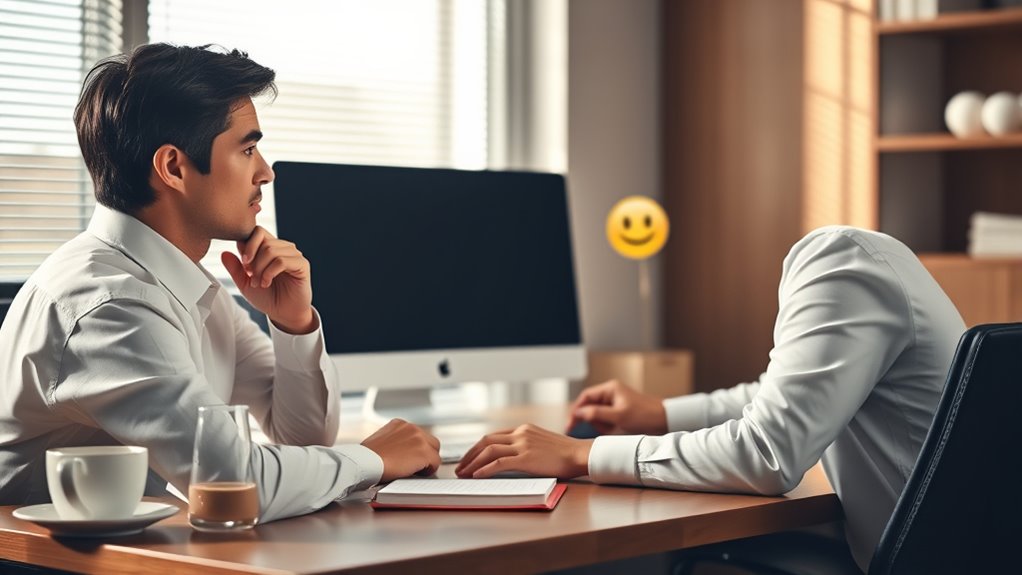 responding professionally to emojis