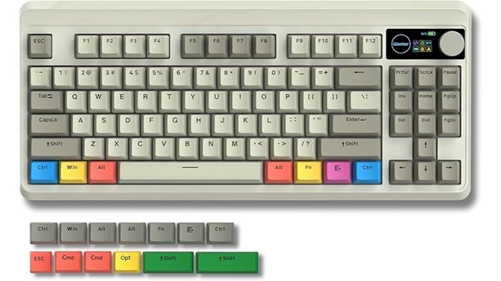 retro oled gaming keyboard