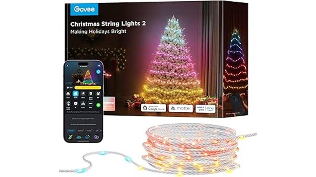 rgbwic 99ft christmas lights