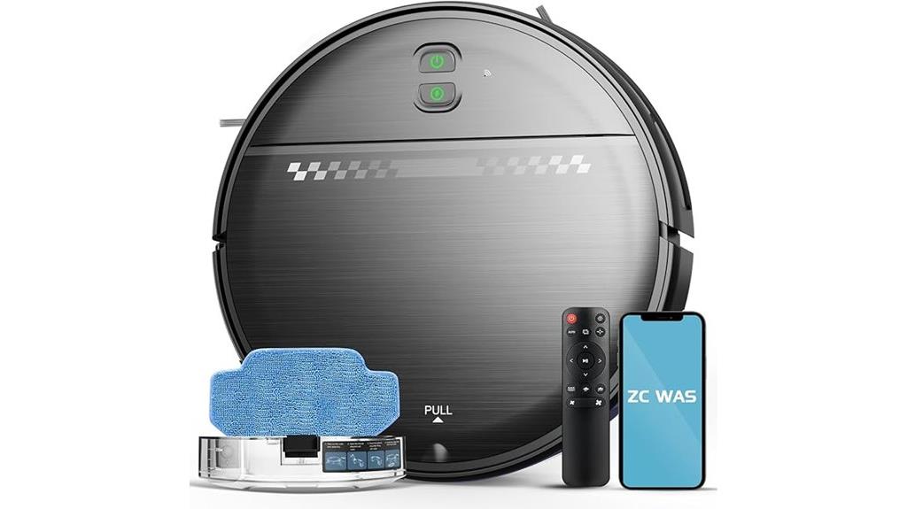 robot vacuum mop combo
