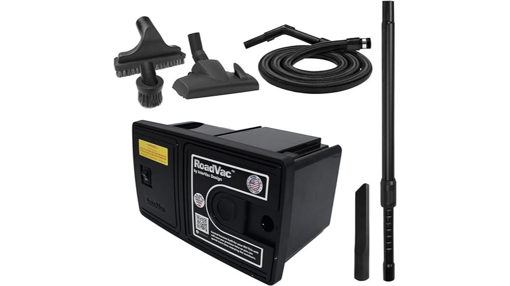 rv wall mounted vacuum