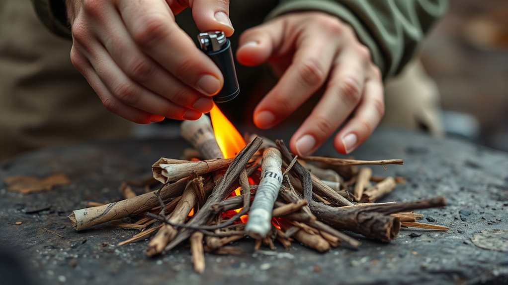 safe fire starting practices