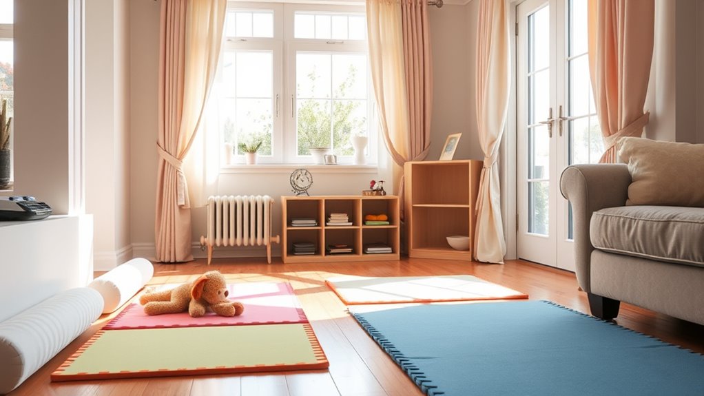 safe organized childproof environment