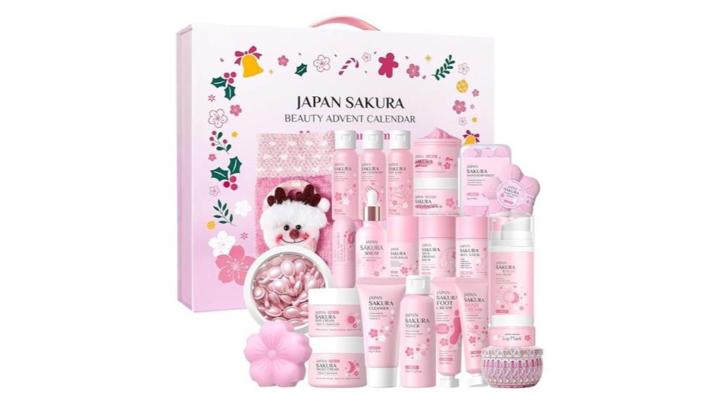 sakura beauty christmas calendar