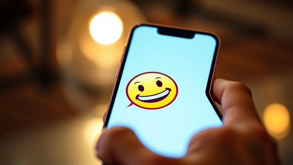 sarcastic emoji indicating humor