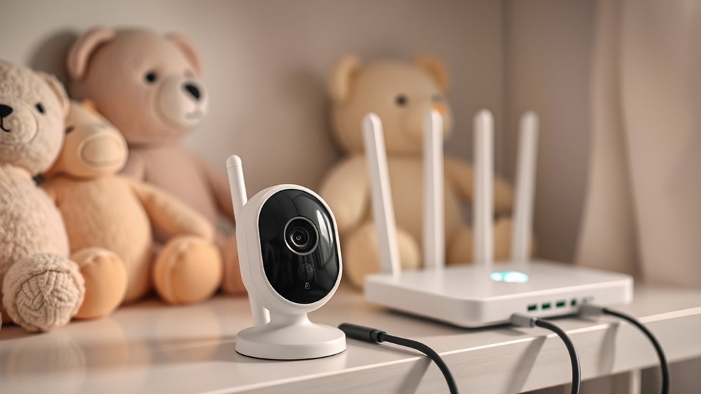 secure baby monitor devices