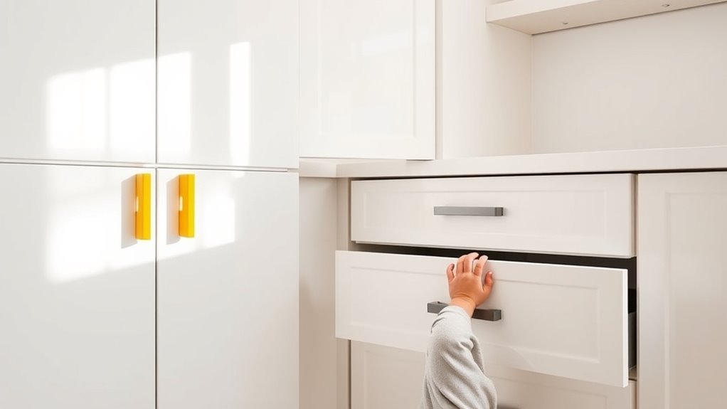 secure cabinets and drawers