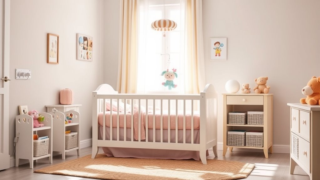 secure furniture and monitor