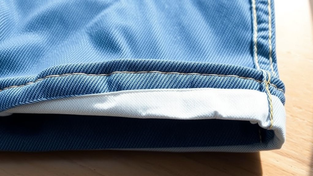 secure removable fabric hem