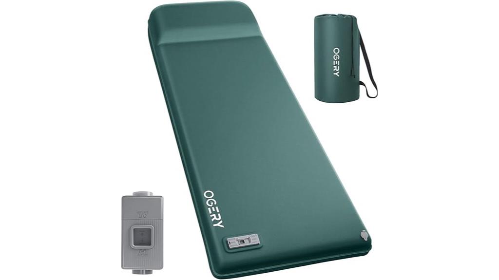 self inflating sleeping pad