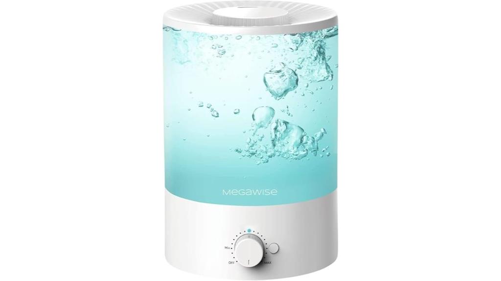 seven color humidifier capacity