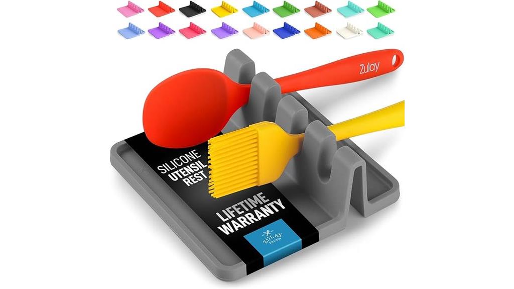 silicone utensil drip pad