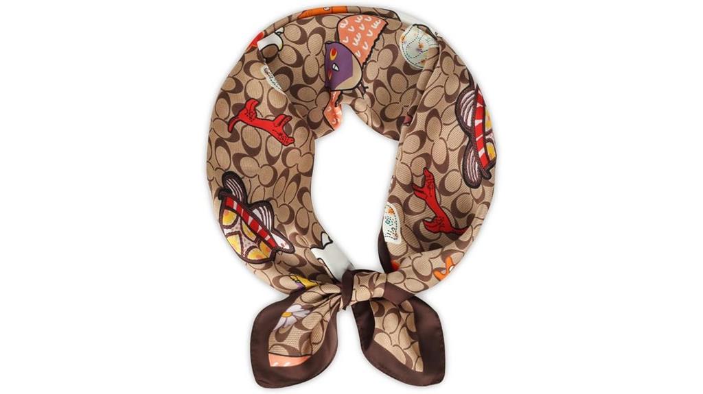silk satin women s head scarf