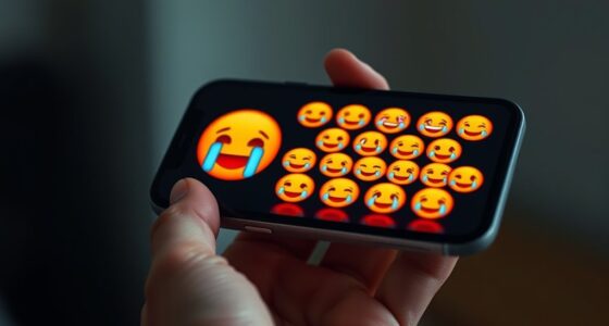 single versus multiple emojis