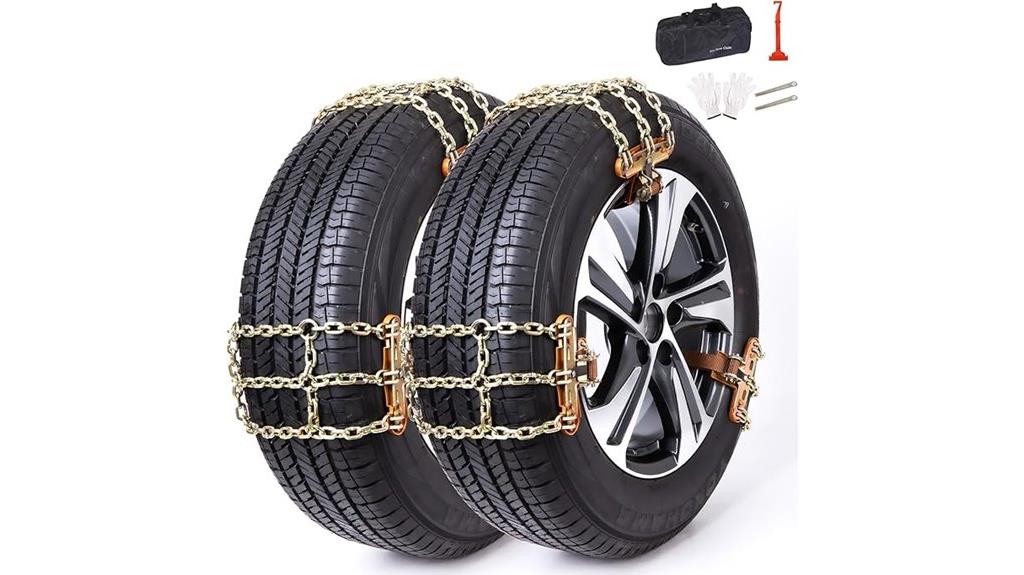 six pack snow tire chains